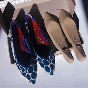 New Rothy’s Indigo Giraffe Points 7.5